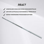 React Punttitanko 10kg 150cm/30mm