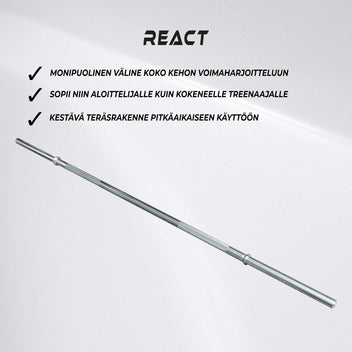 React Punttitanko 10kg 150cm/30mm