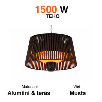 Fornorth Terassilämmitin kattoon valolla, remote