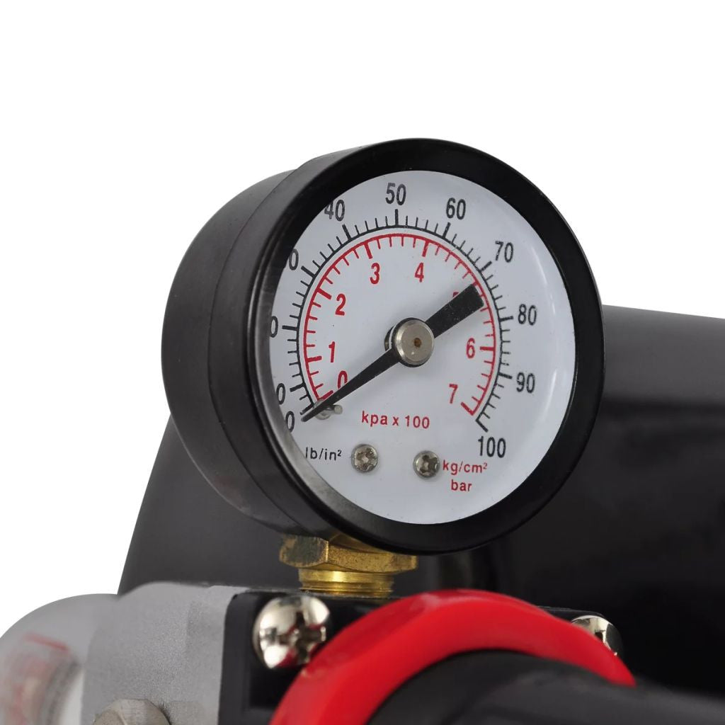 Retussiruiskukompressorisetti 2 pistoolilla