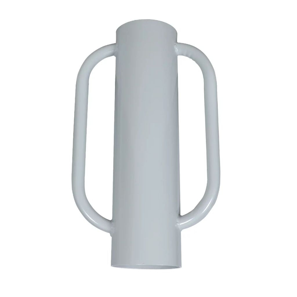 Staketstolpe med handtag, stål