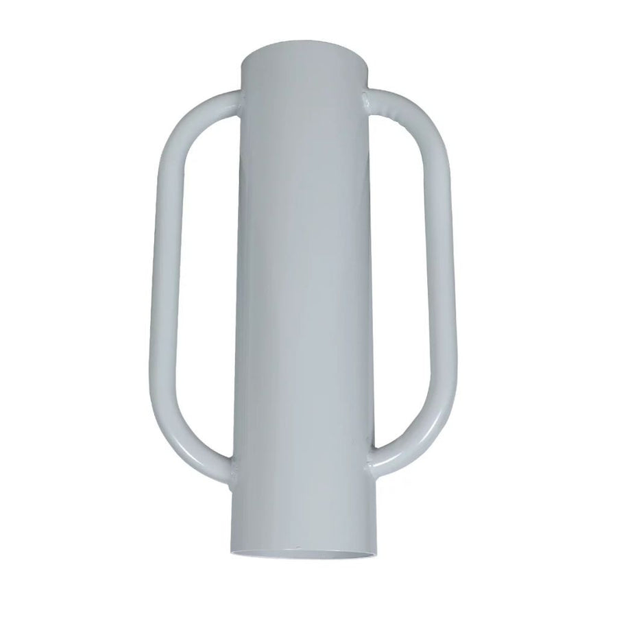 Staketstolpe med handtag, stål