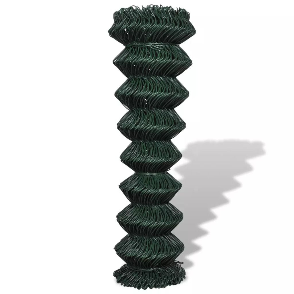 Verkkoaita galvanoitu teräs 1,5x15 m vihreä