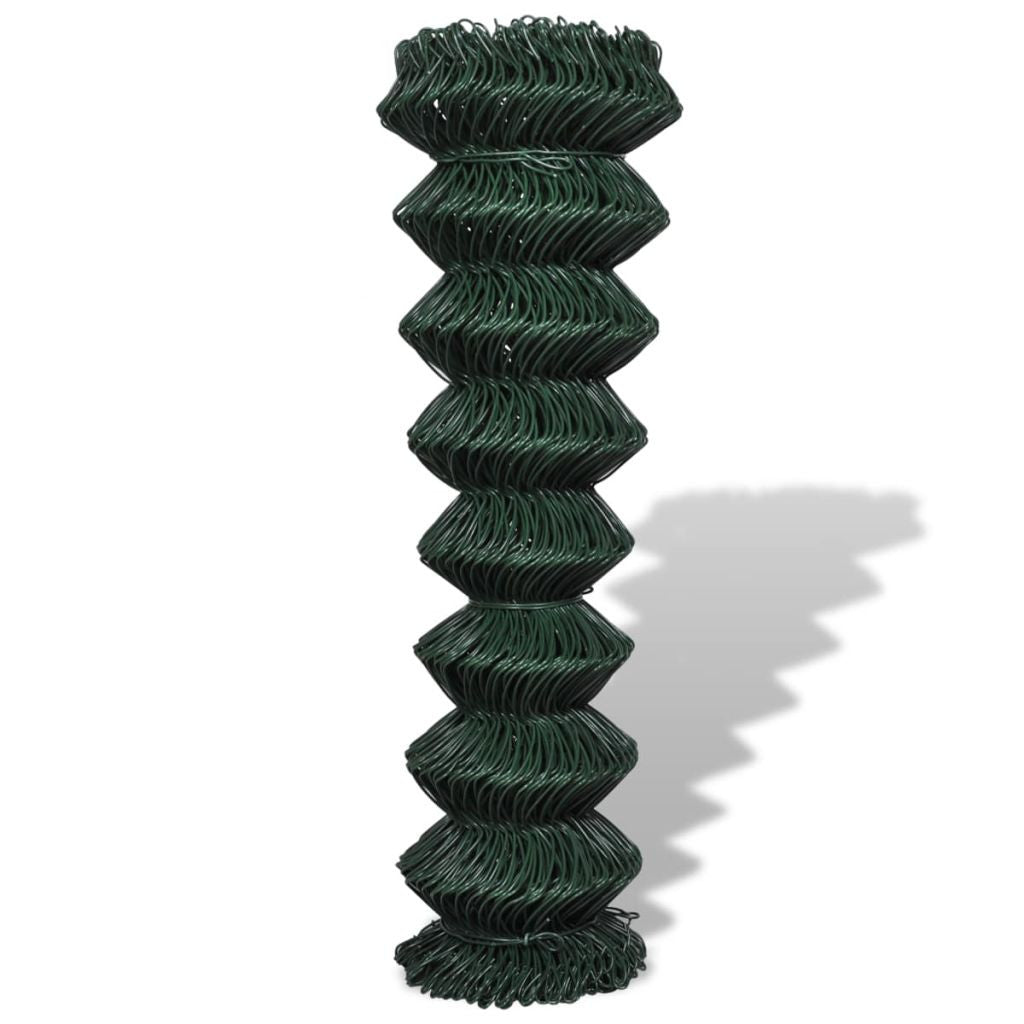 Verkkoaita galvanoitu teräs 1,25x25 m vihreä