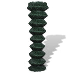 Verkkoaita galvanoitu teräs 1,25x25 m vihreä