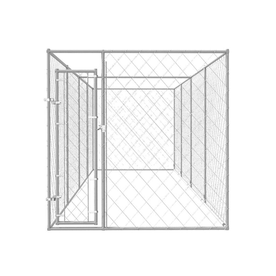 Hundkoja 8x2m, silver