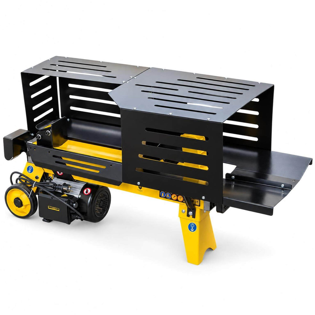 Vedklyv 5 t – 2200 W, 52 cm vedlängd, transporthjul