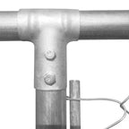 Koiratarha 5,7x5,7m, hopea