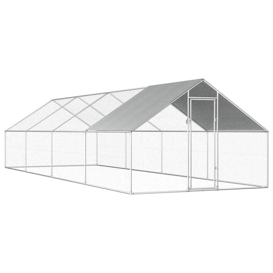 Hönshus för utomhusbruk 2,75 x 8 m