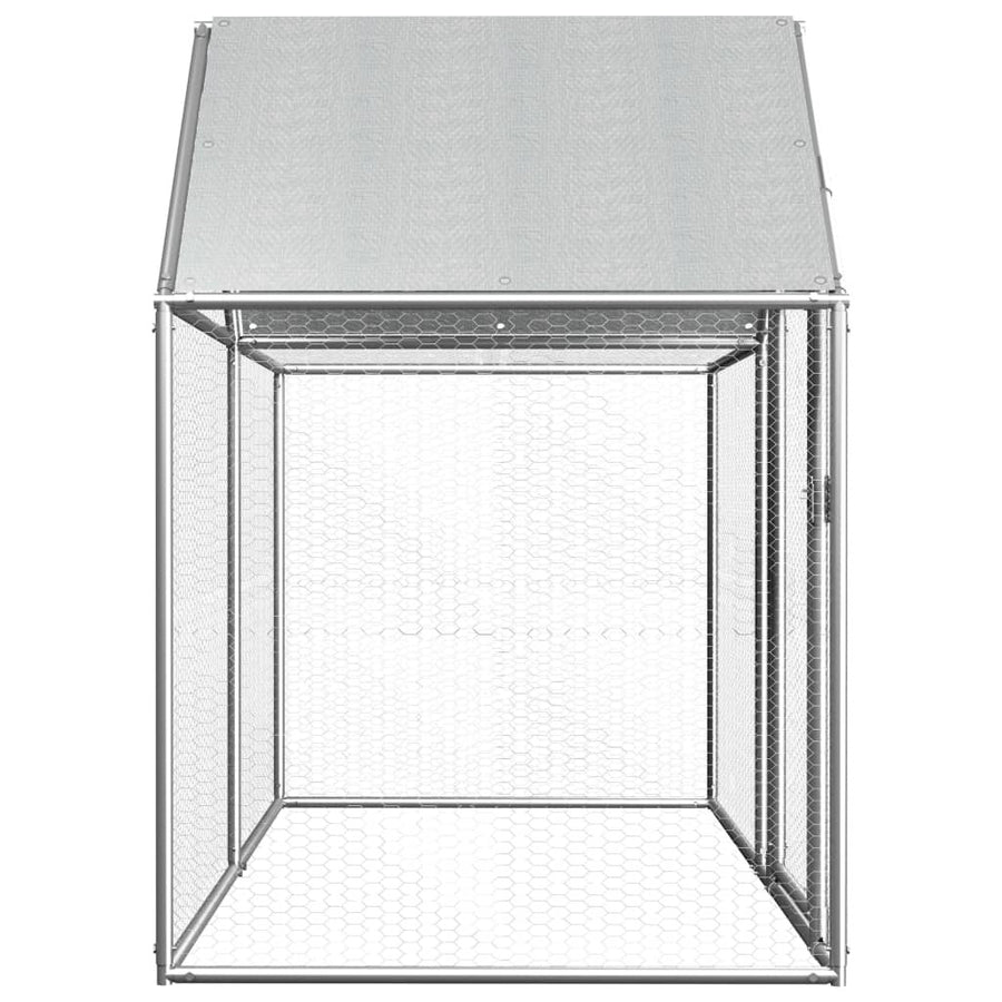 Hönshus 2x1x1,5 m galvaniserat stål