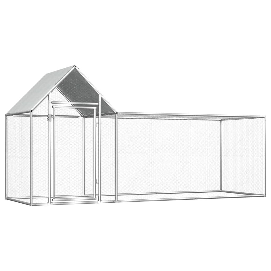 Hönshus 3x1x1,5 m galvaniserat stål