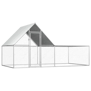 Hönshus 4x2x2 m galvaniserat stål
