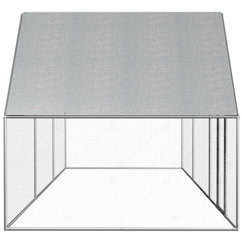 Hönshus 6x2x2 m galvaniserat stål