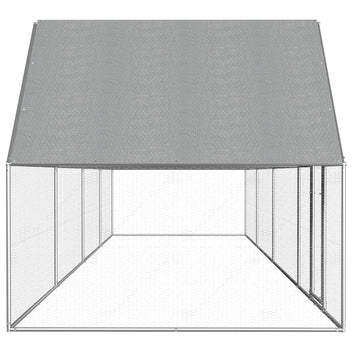 Hönshus 8x2x2 m galvaniserat stål