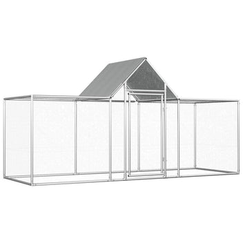 Hönshus 3x1x1,5 m galvaniserat stål