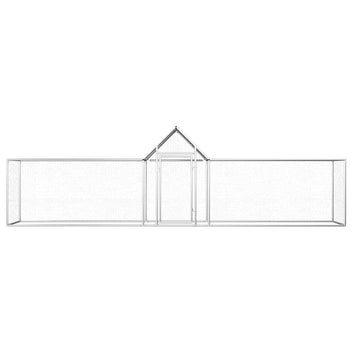 Hönshus 5x1x1,5 m galvaniserat stål