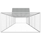 Kanahäkki 14x2x2 m galvanoitu teräs