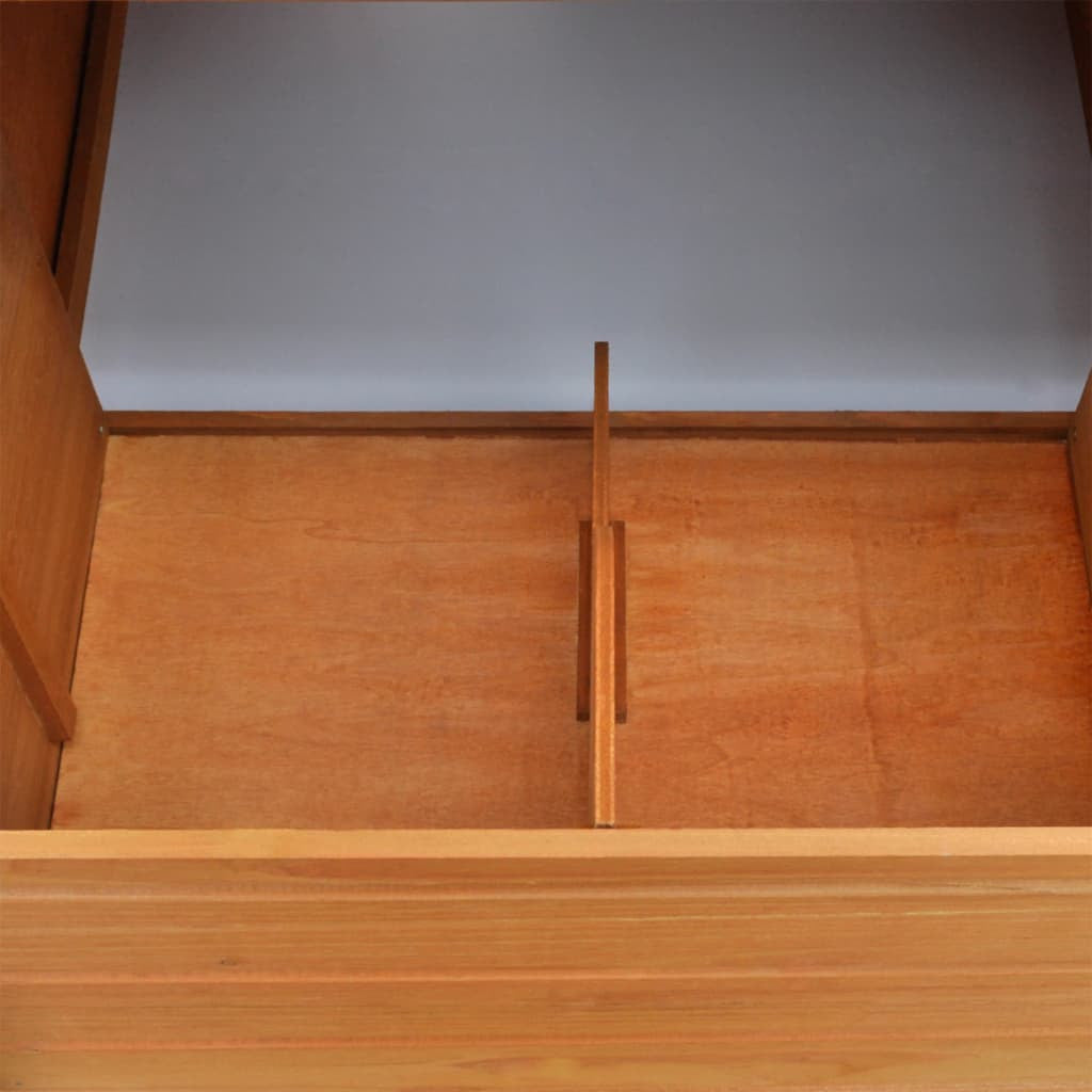 Kanojen ulkohäkki 1 munalaatikolla puu