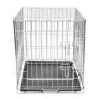 Kokoontaitettava koiranhäkki metalli L