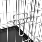 Kokoontaitettava koiranhäkki metalli XXL