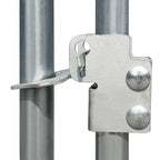 Ulkotilan kanahäkki galvanoitu teräs 2x2x1,92 m