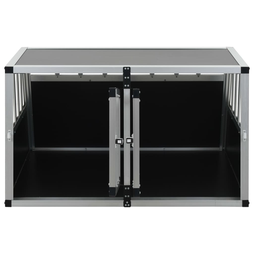 Koiranhäkki kahdella ovella 89x69x50 cm