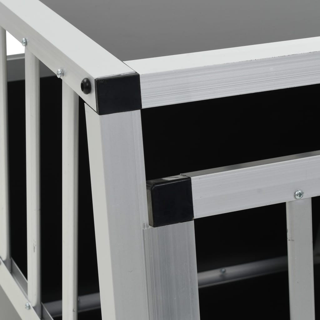 Koiranhäkki kahdella ovella 89x69x50 cm