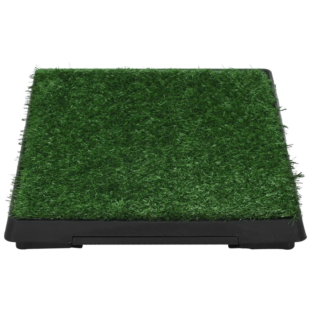 Lemmikkivessat 2 kpl alusta ja keinonurmi vihreä 63x50x7 cm WC