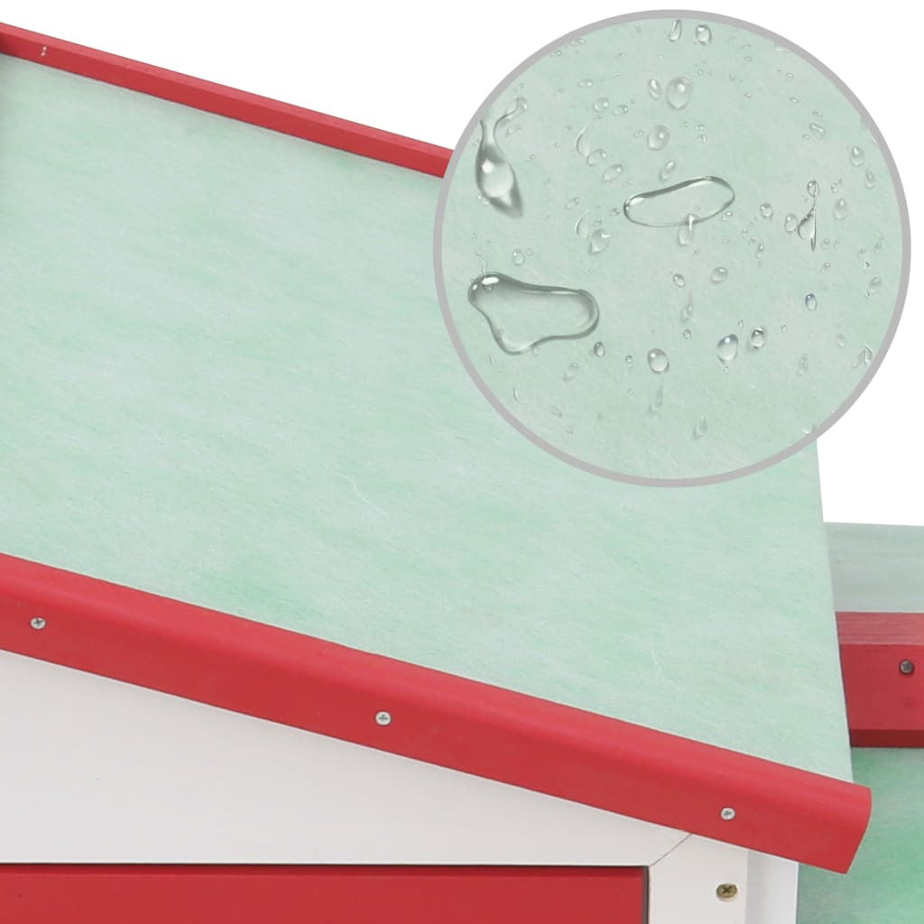 Suuri kanin ulkokoppi, 3 eri väriä