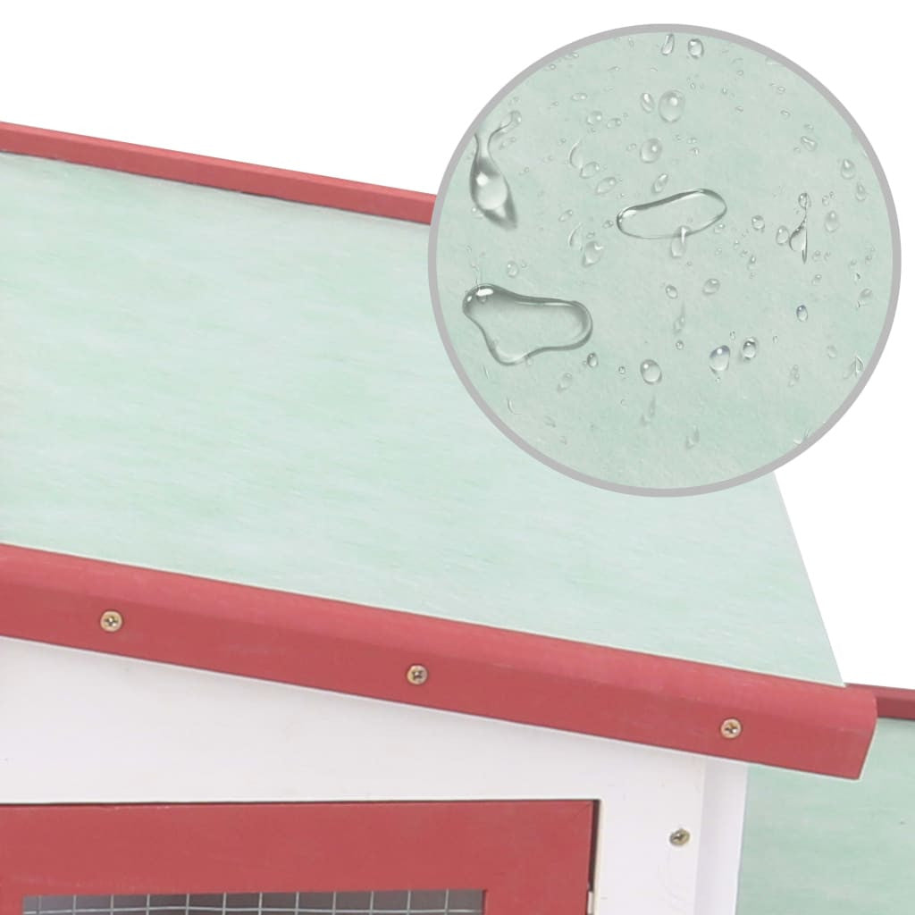 Suuri kanin ulkokoppi, 3 eri väriä