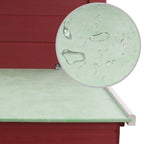 Kanojen ulkohäkki 1 munalaatikolla, 3 eri väriä