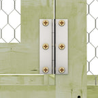 Kanahäkki 4,5x1,5x2 m kyllästetty mänty