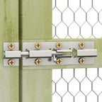 Kanahäkki 4,5x1,5x2 m kyllästetty mänty