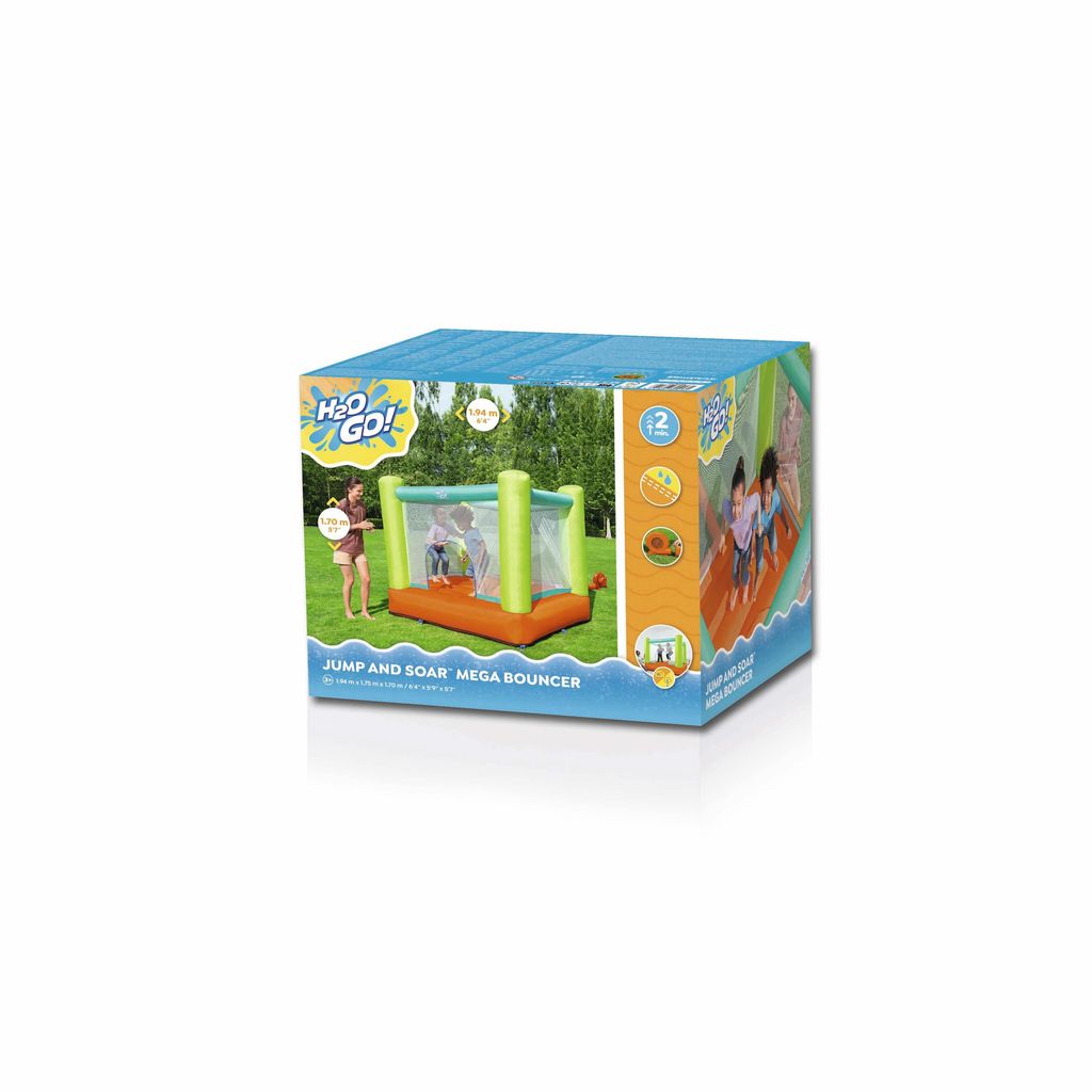 BESTWAY H2OGO! JUMP AND SOAR BOUNCER 1.94M X 1.75M X 1.70M