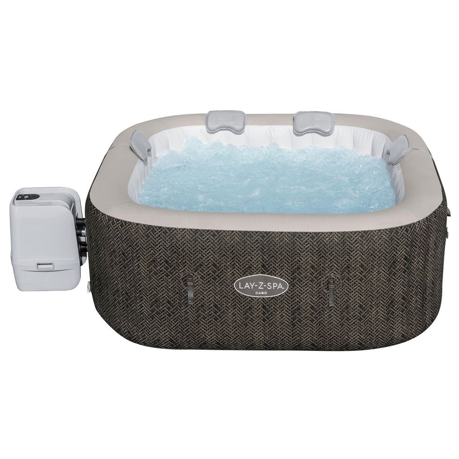 Utomhusbubbelpool Bestway Lay-Z-Spa Cabo Smart Hydrojet 6, 4–6 personer, 144 munstycken