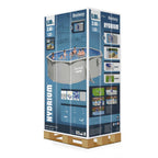 BESTWAY HYDRIUM OVAL POOL SET 5.00M X 3.66M X 1.22M