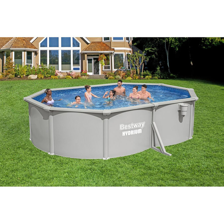BESTWAY HYDRIUM OVAL POOL SET 5.00M X 3.66M X 1.22M