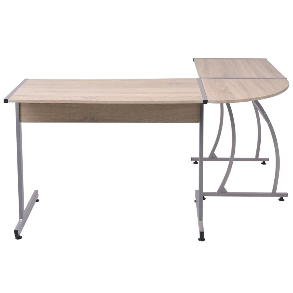 Kulmapöytä L-muoto Tammi