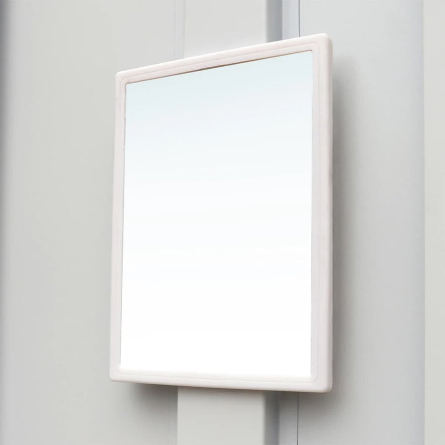 Låsbart skåp med 6 fack, stål, 90x45x180 cm, grått