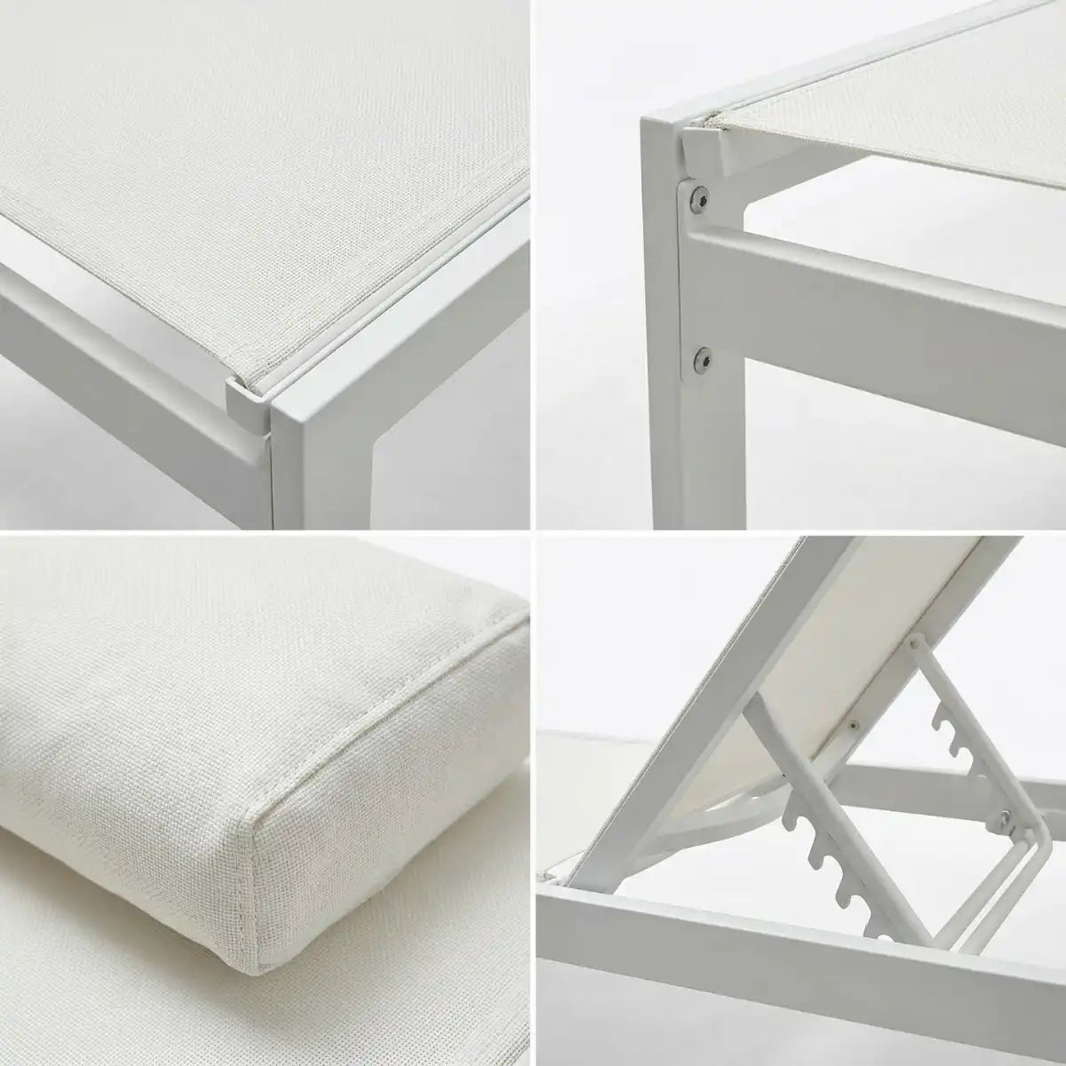 Pohjola Garden SOL Aurinkotuoli, Valkoinen