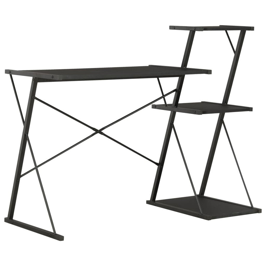 Skrivbord med hylla, 5 olika färger