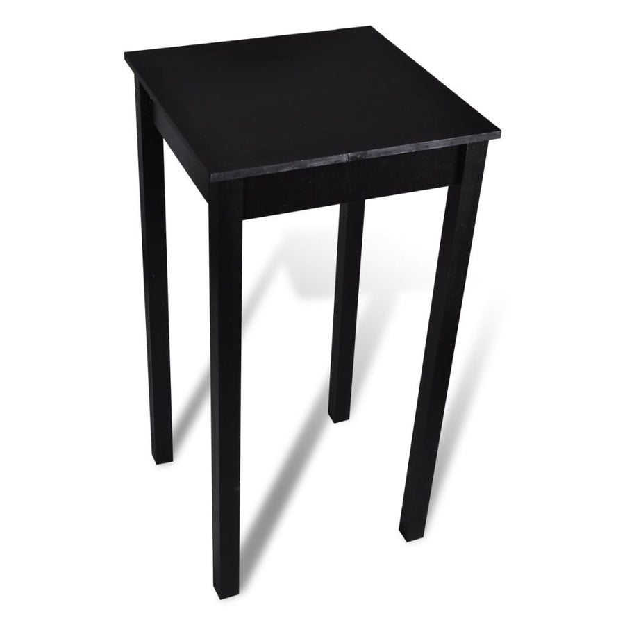 Baaripöytä MDF Musta 55x55x107 cm