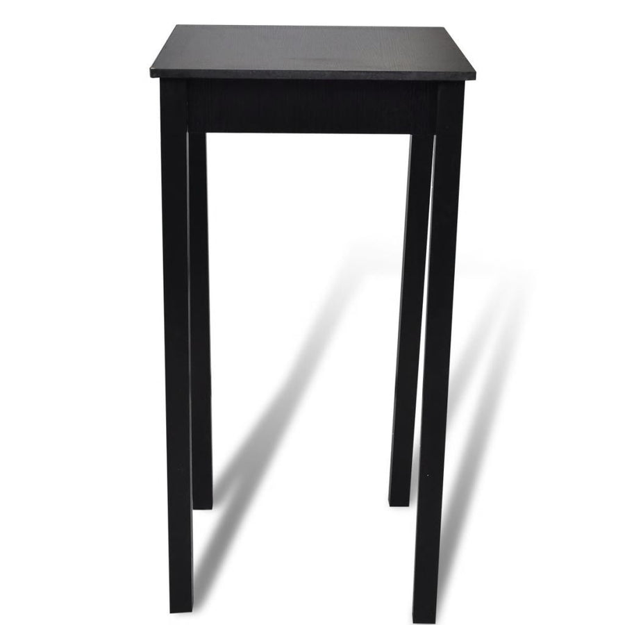 Baaripöytä MDF Musta 55x55x107 cm