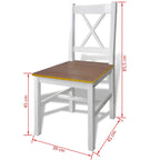 5-osainen ruokailuryhmä ruskea ja valkoinen