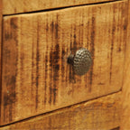 Yöpöytä 1 vetolaatikolla Mangopuu