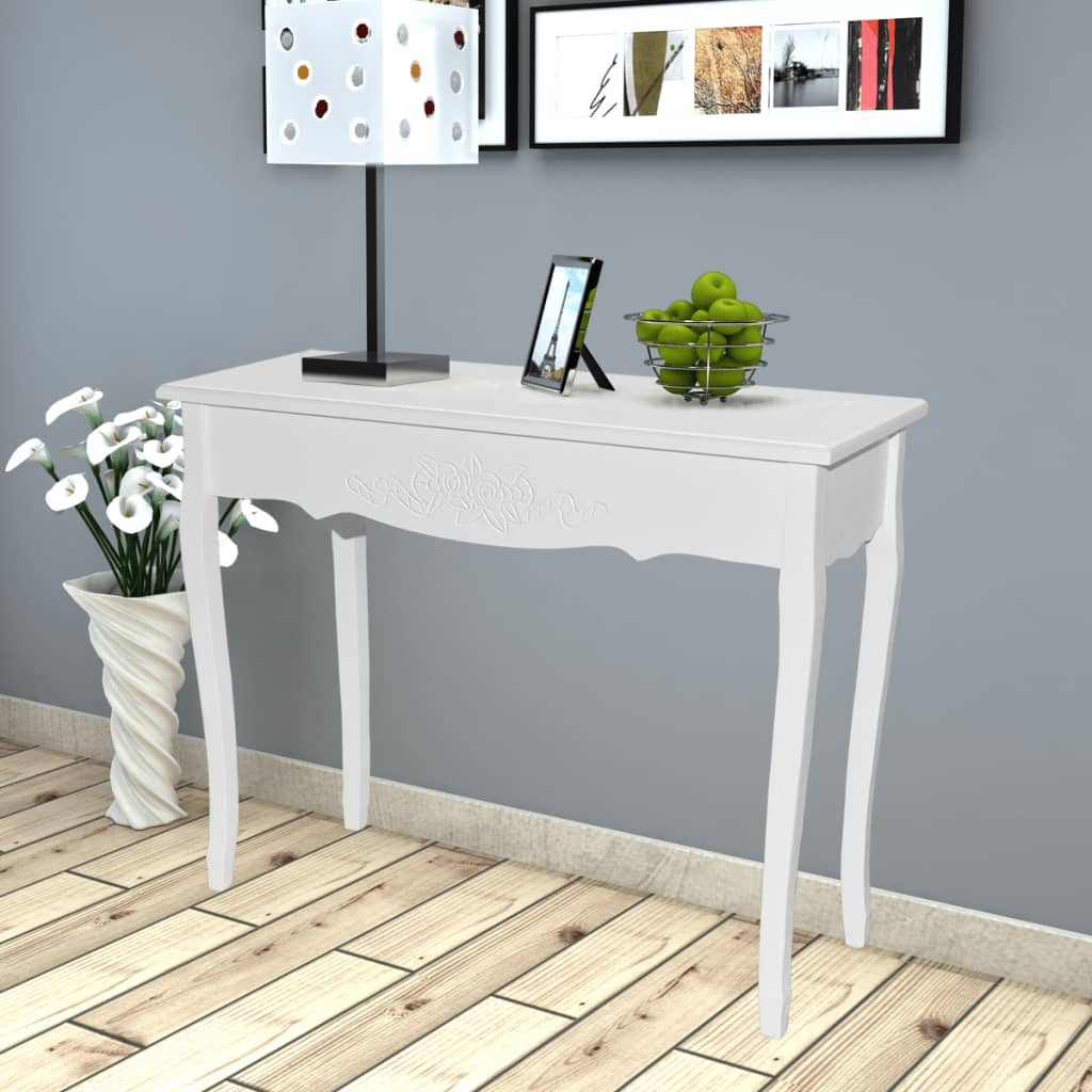 Sidobord Vitt