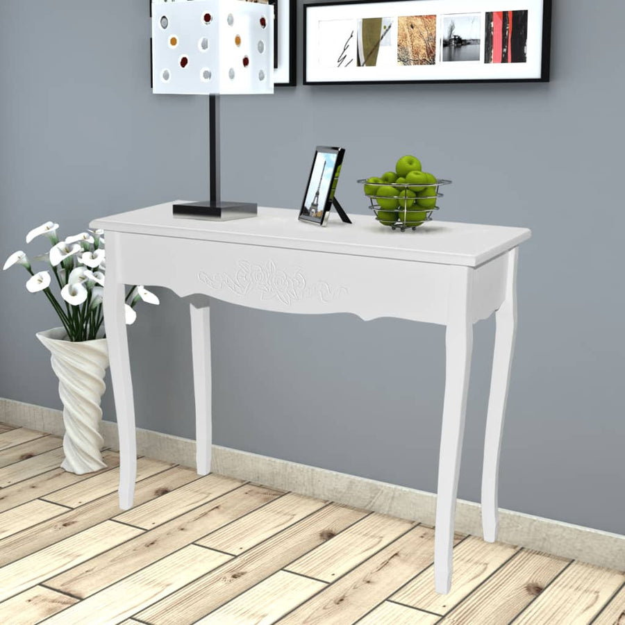 Sidobord Vitt