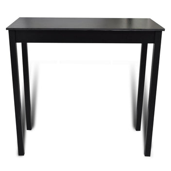 Barbord MDF 115x55x107 cm svart
