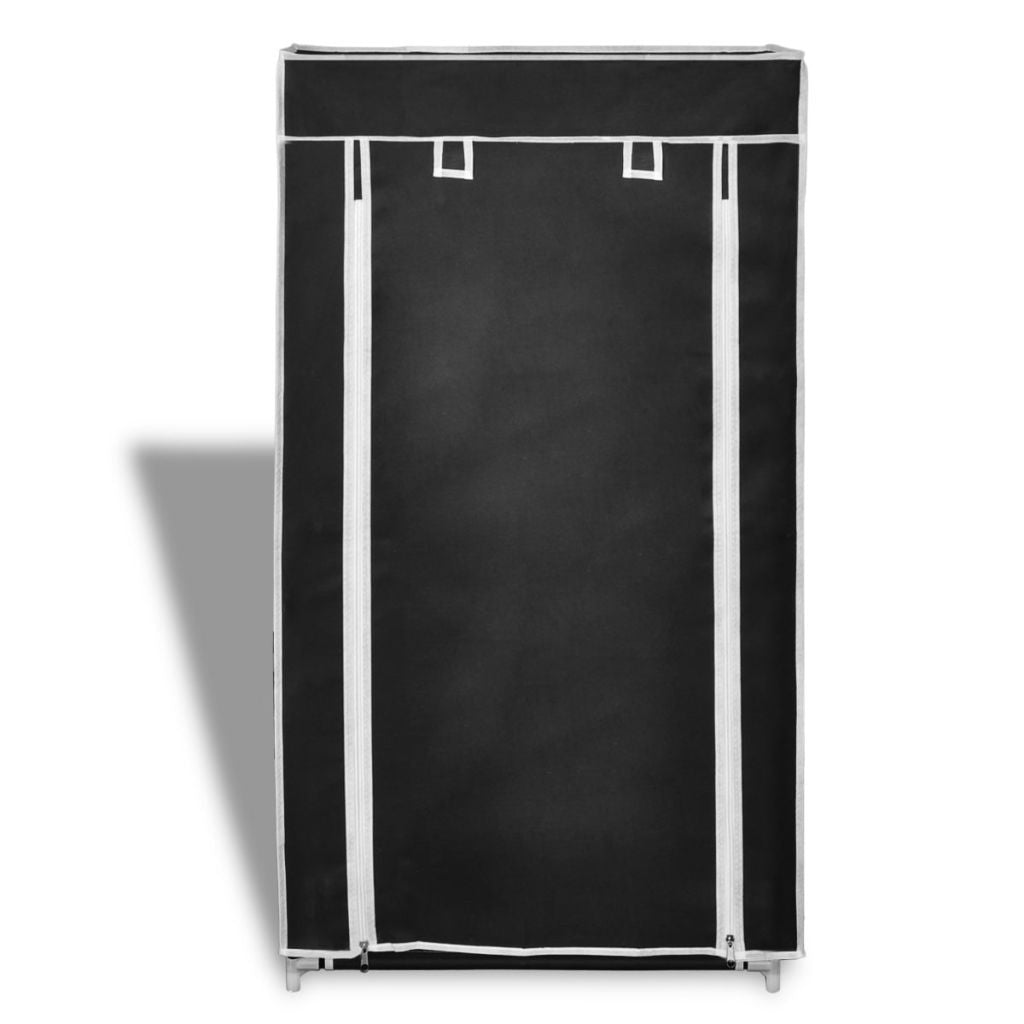 Kankainen Kenkäkaappi 58 x 28 x 106 cm Musta