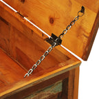 Sohvapöytä säilytysosastolla vintagetyyli Kierrätetty puu